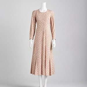 Floral Wrap Midi Dress